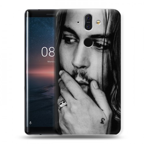 Дизайнерский пластиковый чехол для Nokia 8 Sirocco Джонни Депп