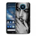 Дизайнерский силиконовый чехол для Nokia 8.3 Джонни Депп