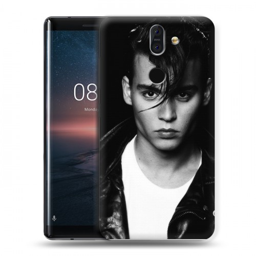 Дизайнерский силиконовый чехол для Nokia 8 Sirocco Джонни Депп