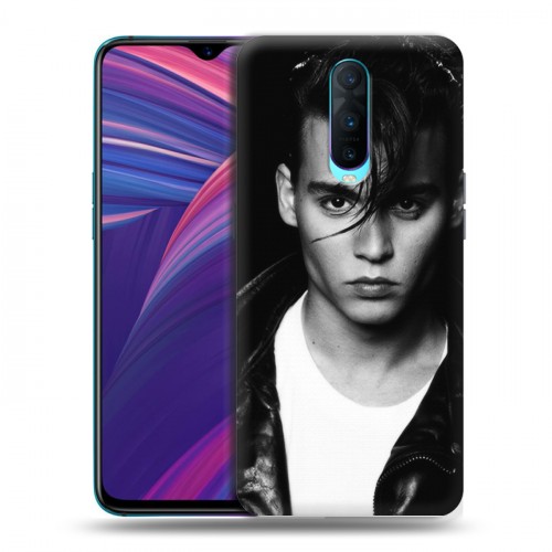 Дизайнерский пластиковый чехол для OPPO RX17 Pro Джонни Депп