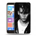 Дизайнерский пластиковый чехол для Nokia Lumia 1320 Джонни Депп