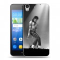 Дизайнерский пластиковый чехол для Huawei Y6 Майкл Джексон