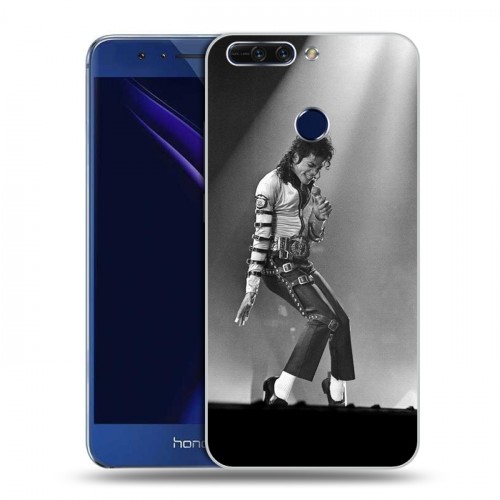 Дизайнерский пластиковый чехол для Huawei Honor 8 Pro Майкл Джексон
