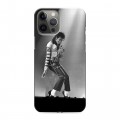 Дизайнерский силиконовый чехол для Iphone 12 Pro Max Майкл Джексон