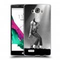 Дизайнерский силиконовый чехол для LG G4 Майкл Джексон