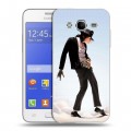 Дизайнерский силиконовый чехол для Samsung Galaxy J7 Майкл Джексон