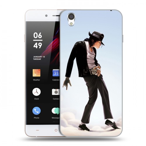 Дизайнерский пластиковый чехол для OnePlus X Майкл Джексон