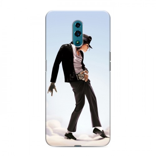 Дизайнерский пластиковый чехол для OPPO Reno Майкл Джексон