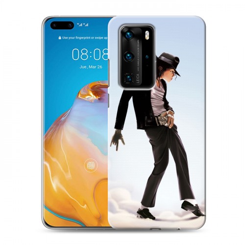 Дизайнерский пластиковый чехол для Huawei P40 Pro Майкл Джексон