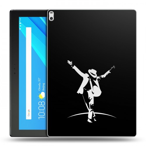 Дизайнерский силиконовый чехол для Lenovo Tab 4 10 Plus Майкл Джексон