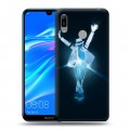 Дизайнерский пластиковый чехол для Huawei Y6 (2019) Майкл Джексон