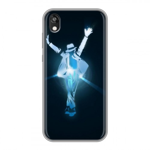 Дизайнерский пластиковый чехол для Huawei Honor 8s Майкл Джексон