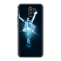 Дизайнерский силиконовый чехол для Xiaomi RedMi 9 Майкл Джексон