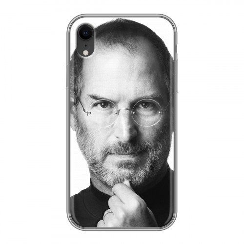 Дизайнерский пластиковый чехол для Iphone Xr Стив Джобс