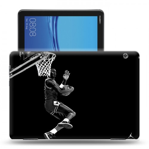 Дизайнерский силиконовый чехол для Huawei MediaPad T5 Майкл Джордан