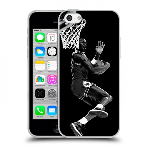 Дизайнерский пластиковый чехол для Iphone 5c Майкл Джордан