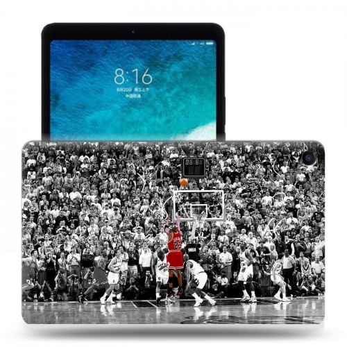 Дизайнерский силиконовый чехол для Xiaomi Mi Pad 4 Plus Майкл Джордан
