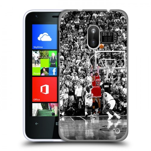 Дизайнерский силиконовый чехол для Nokia Lumia 620 Майкл Джордан