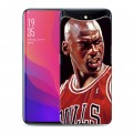 Дизайнерский силиконовый чехол для OPPO Find X Майкл Джордан