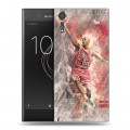 Дизайнерский пластиковый чехол для Sony Xperia XZs Майкл Джордан