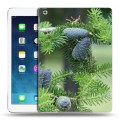 Дизайнерский силиконовый чехол для Ipad (2017) Новогодняя хвоя