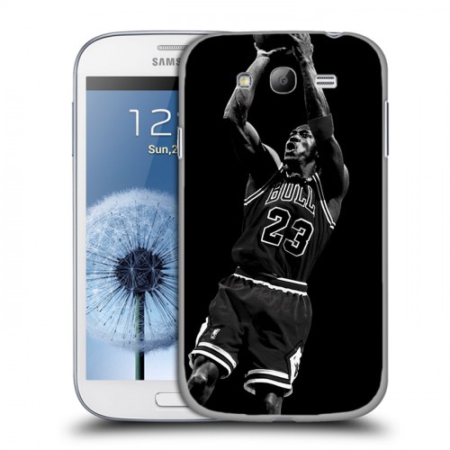 Дизайнерский пластиковый чехол для Samsung Galaxy Grand Майкл Джордан