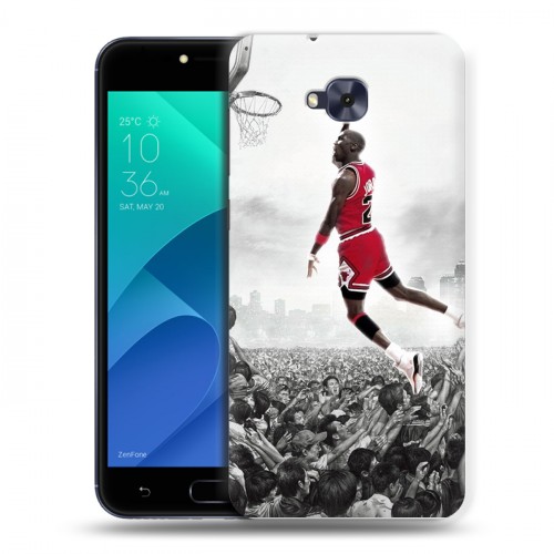 Дизайнерский пластиковый чехол для ASUS ZenFone 4 Selfie Майкл Джордан