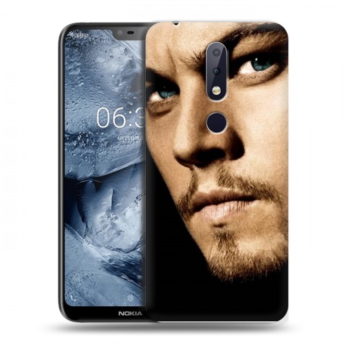 Дизайнерский силиконовый чехол для Nokia 6.1 Plus Леонардо Дикаприо