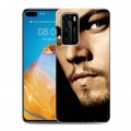 Дизайнерский пластиковый чехол для Huawei P40 Леонардо Дикаприо