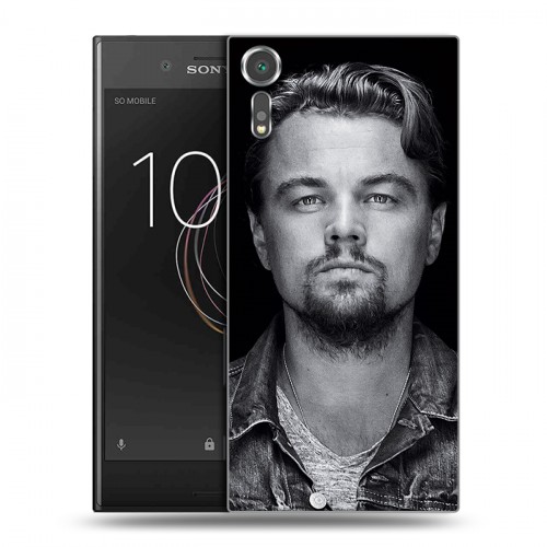 Дизайнерский пластиковый чехол для Sony Xperia XZs Леонардо Дикаприо