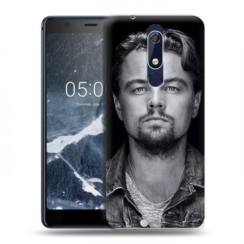 Дизайнерский пластиковый чехол для Nokia 5.1 Леонардо Дикаприо