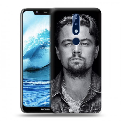 Дизайнерский силиконовый чехол для Nokia 5.1 Plus Леонардо Дикаприо