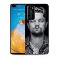 Дизайнерский пластиковый чехол для Huawei P40 Леонардо Дикаприо