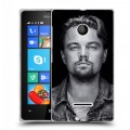 Дизайнерский пластиковый чехол для Microsoft Lumia 435 Леонардо Дикаприо