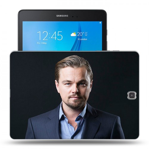 Дизайнерский силиконовый чехол для Samsung Galaxy Tab A 9.7 Леонардо Дикаприо