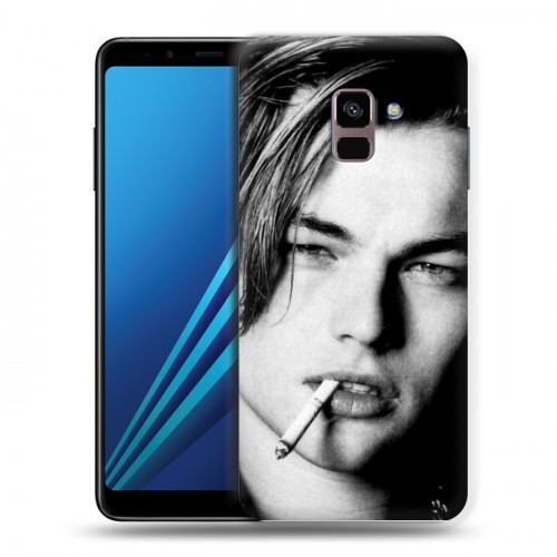 Дизайнерский пластиковый чехол для Samsung Galaxy A8 Plus (2018) Леонардо Дикаприо