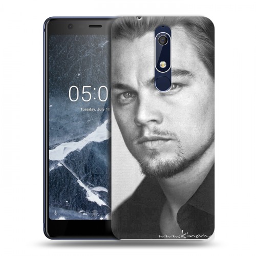 Дизайнерский пластиковый чехол для Nokia 5.1 Леонардо Дикаприо