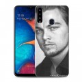 Дизайнерский пластиковый чехол для Samsung Galaxy A20s Леонардо Дикаприо