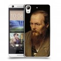 Дизайнерский силиконовый чехол для HTC Desire 626 Федор Достоевский