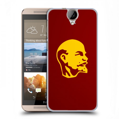 Дизайнерский пластиковый чехол для HTC One E9+ Владимир Ленин