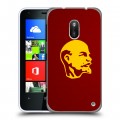 Дизайнерский пластиковый чехол для Nokia Lumia 620 Владимир Ленин