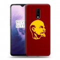 Дизайнерский пластиковый чехол для OnePlus 7 Владимир Ленин