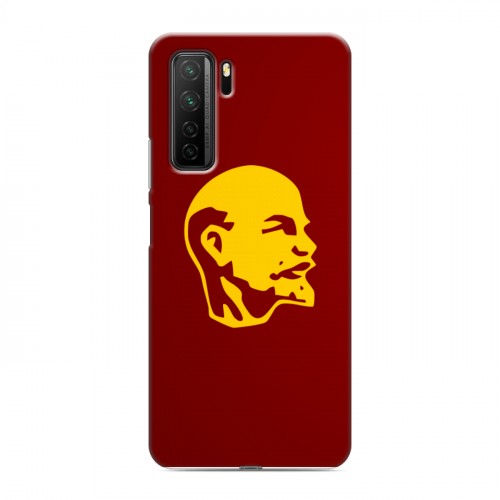 Дизайнерский силиконовый с усиленными углами чехол для Huawei Honor 30S Владимир Ленин