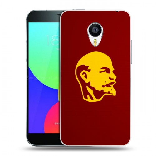 Дизайнерский пластиковый чехол для Meizu MX4 Владимир Ленин