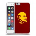 Дизайнерский силиконовый чехол для Iphone 6 Plus/6s Plus Владимир Ленин