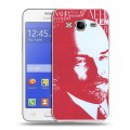 Дизайнерский силиконовый чехол для Samsung Galaxy J7 Владимир Ленин