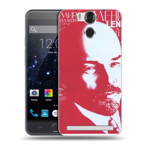 Дизайнерский пластиковый чехол для Ulefone Power Владимир Ленин