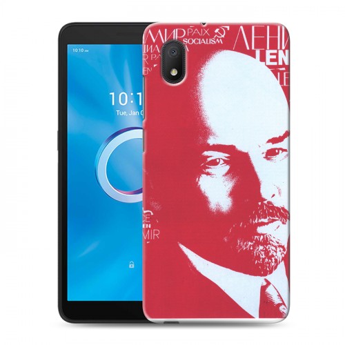 Дизайнерский силиконовый чехол для Alcatel 1B (2020) Владимир Ленин
