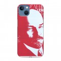 Дизайнерский силиконовый чехол для Iphone 13 Владимир Ленин