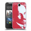 Дизайнерский силиконовый чехол для HTC Desire 310 Владимир Ленин